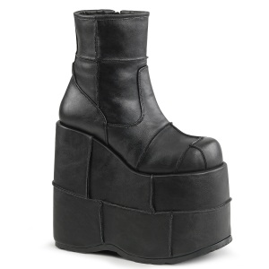 Vegan 18 cm STACK-201 herren stiefeletten cyberpunk boots extrem plateau