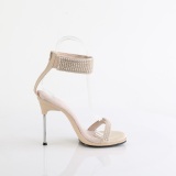 Beige 11,5 cm CHIC-40 fabulicious stiletto heel sandals