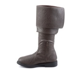 Brown robinhood mens boots cosplay renaissance halloween boots