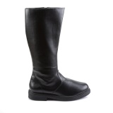 CAPTAIN-100 schwarze kapitänstiefel herren stiefel cosplay halloween