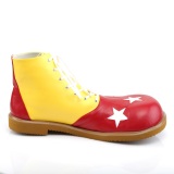 CLOWN-02 funtasma zirkus schuhe unisex clownschuhe gelbe