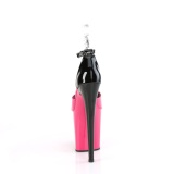 Lackleder 20 cm FLAMINGO-868 pink pleaser schuhe high heel