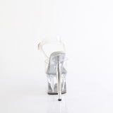 Perspex platform 18 cm TREASURE-708EST pleaser high heels transparent