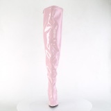 Rose 13 cm SEDUCE-3000WC thigh high stretch overknee boots with wide calf