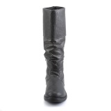 Schwarze robinhood herrenstiefel cosplay renaissance halloween stiefel