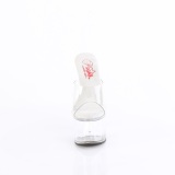 Transparent 20 cm PASSION-701 exotic pole dance mules