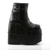 Vegan 18 cm STACK-201 herren stiefeletten cyberpunk boots extrem plateau