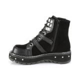 Vegan 3 cm LILITH-278 demoniacult ankle boots platform