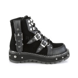 Vegan 3 cm LILITH-278 demoniacult ankle boots platform