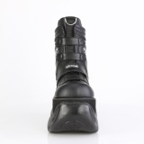 Vegan 7,5 cm BOXER-70 demoniacult booties - unisex cyberpunk booties