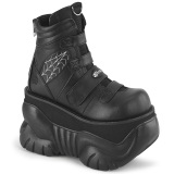 Vegan 7,5 cm BOXER-70 demoniacult stiefeletten - unisex cyberpunk stiefeletten