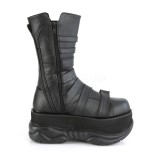 Vegan 7,5 cm NEPTUNE-210 demoniacult boots - unisex platform boots